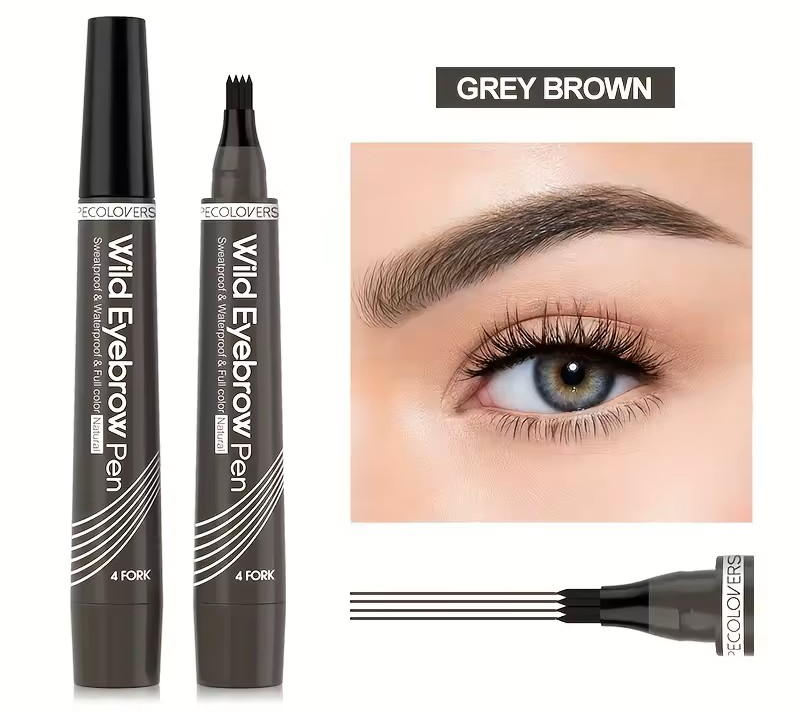 Lápiz de Cejas Impermeable Velvet Glow