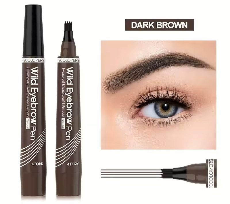 Lápiz de Cejas Impermeable Velvet Glow